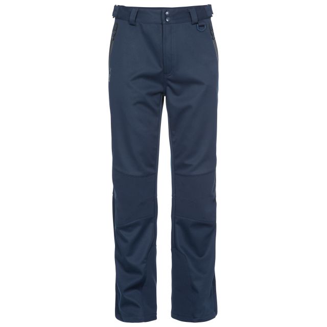 mens navy walking trousers