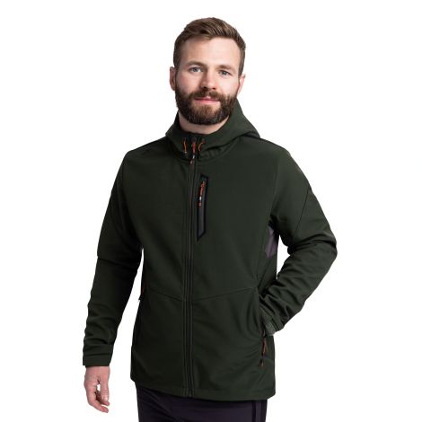 Trespass Mens Softshell Jacket Marlon in Ivy