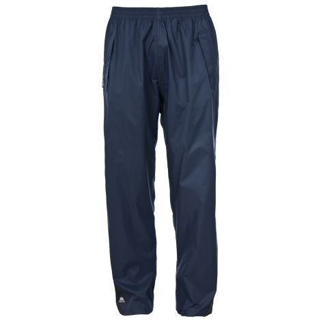 Unisex Adults Waterproof Packaway Trousers Qikpac Pant in Navy