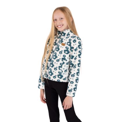 Girls Full Zip Fleece Adavale in Greensea