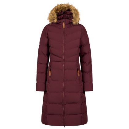 Womens Padded Casual Jacket Audrey in Mulberry