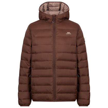 Womens Lightweight Insulated Jacket Ayton in Dark Brown