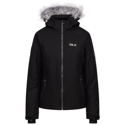DLX Womens Ski Jacket Berget in Black