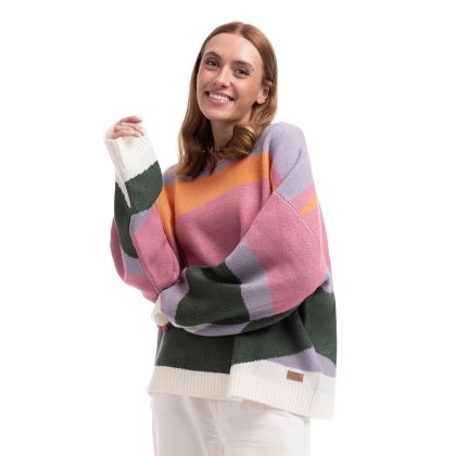 Womens Knitted Jumper Bethanne in Multi