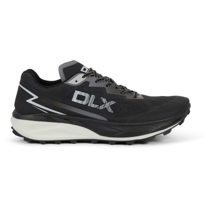 DLX Mens Breathable Trainers Bolt in Black