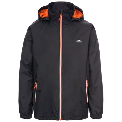 Briar Men's Waterproof Jacket in Black, Front view on mannequin