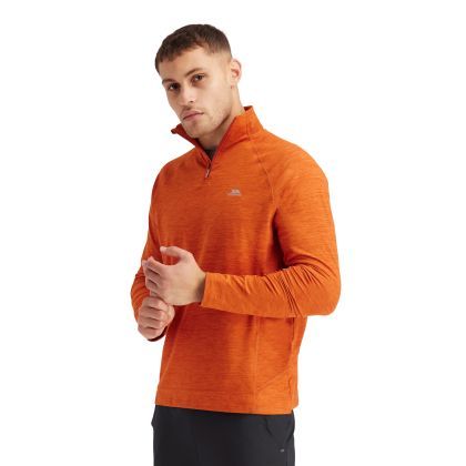 Mens Active Top Caster in Rust Marl