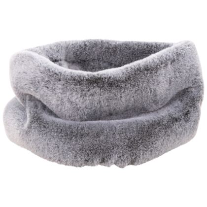 Trespass Womens Faux Fur Neck Warmer in Black Fade