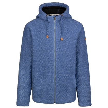 Mens Casual Hoodie Colsten in Indigo Tone