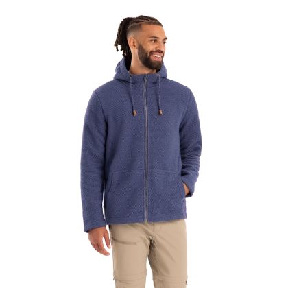 Mens Casual Hoodie Colsten in Indigo Tone