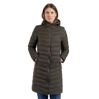 Womens Padded Jacket Dorro in Dark Vine