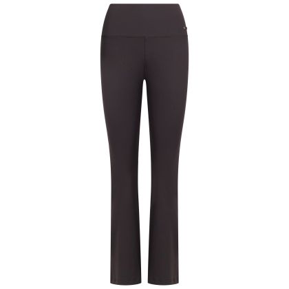 Womens Flared Leggings Ellen in Dark Grey