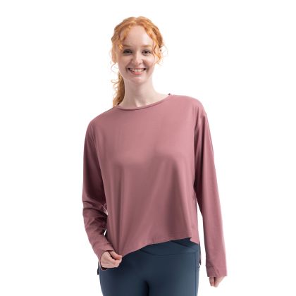 Womens Active Top Esmeralda in Faded Rose