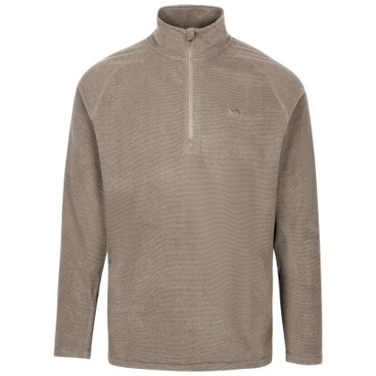 Mens 1/2 Zip Fleece Keynote in Sand