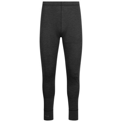 Unisex Base Layer Pant Malen in Black, Front view on mannequin