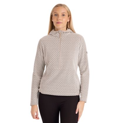 Womens 1/2 Zip Fleece Metraya in Ghost