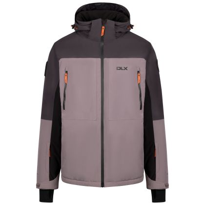DLX Mens Ski Jacket Michael in Mid Grey