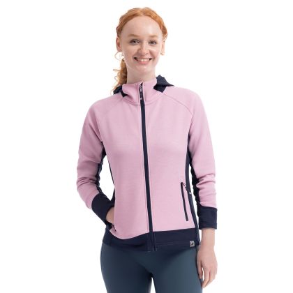 Trespass Womens Active Hoodie Sophy in Carnation Marl