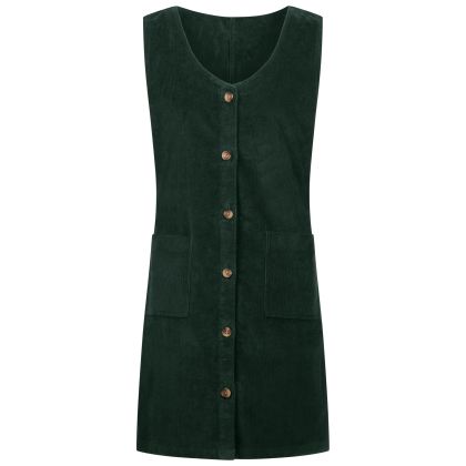 Womens Dress Tarissa in Dark Green