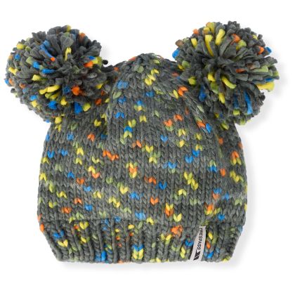 Unisex Kids Hat Ted in SPRUCE GREEN, Hat at angled view