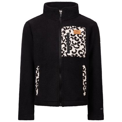 Kids Printed Fleece Willowglen in Black