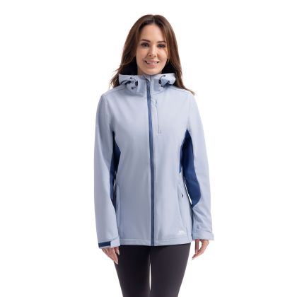 Womens Softshell Jacket Yazmine in Blue Haze