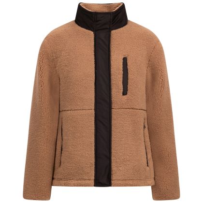 Womens Fleece Jacket Yuill in Beige