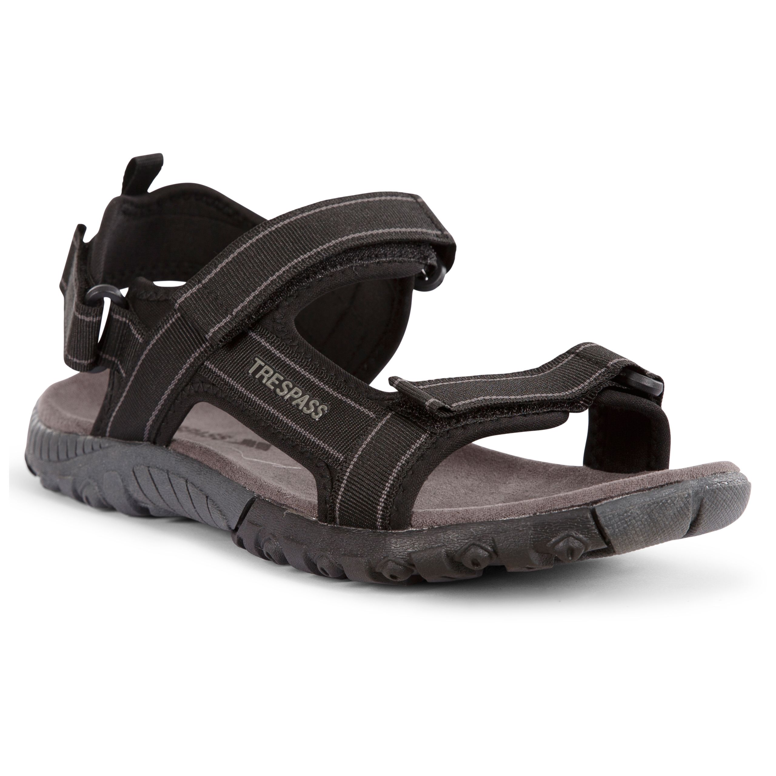 Trespass Men's Black Walking Sandals Alderley