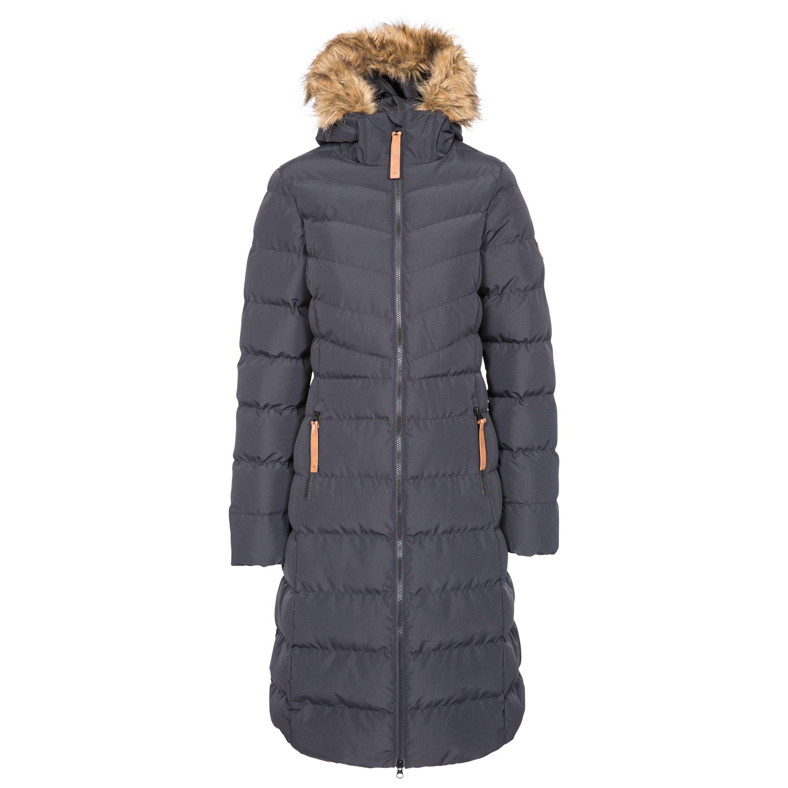 Trespass Women's Black Padded Casual Jacket Audrey