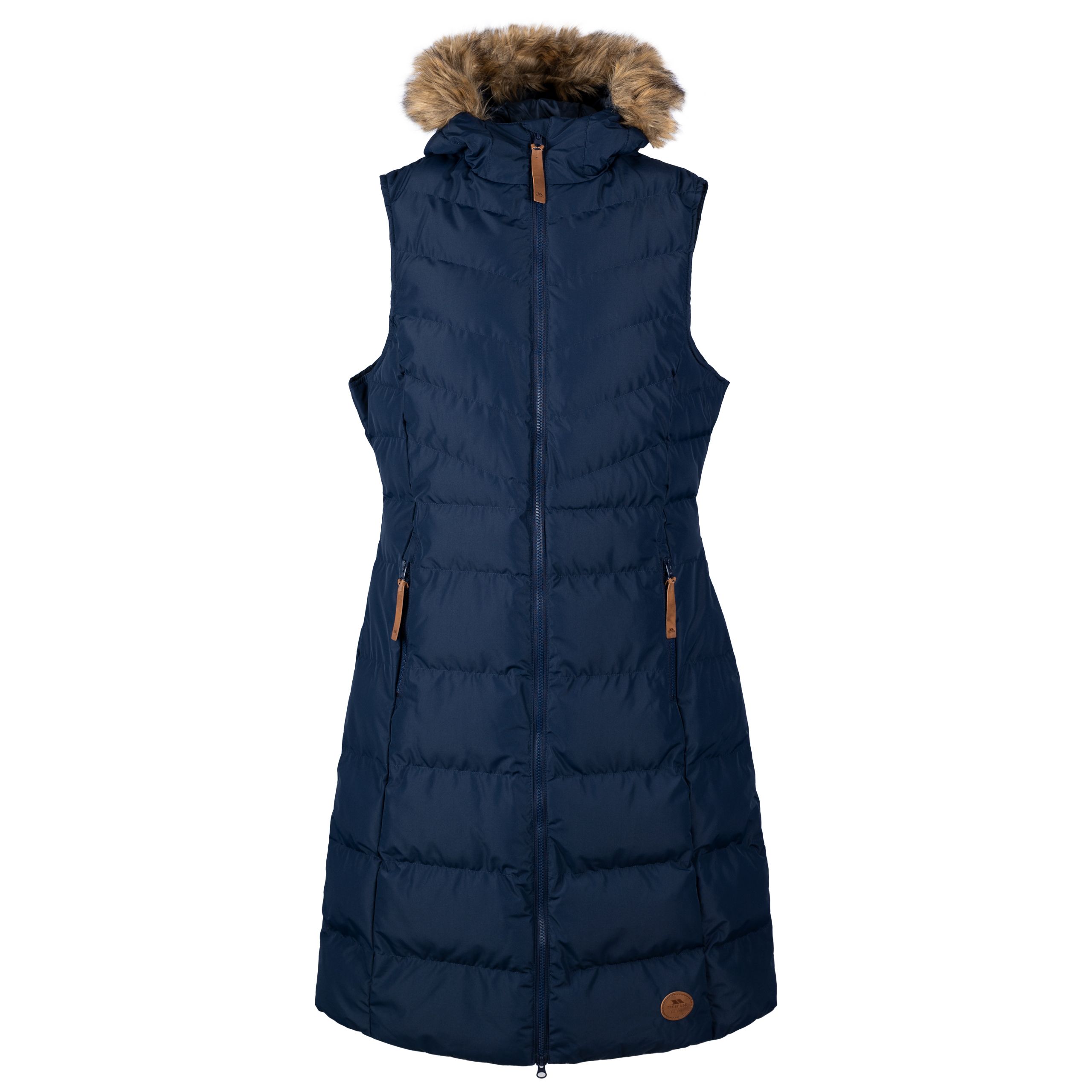Trespass Women's Gilet Audrey Blue Size 14