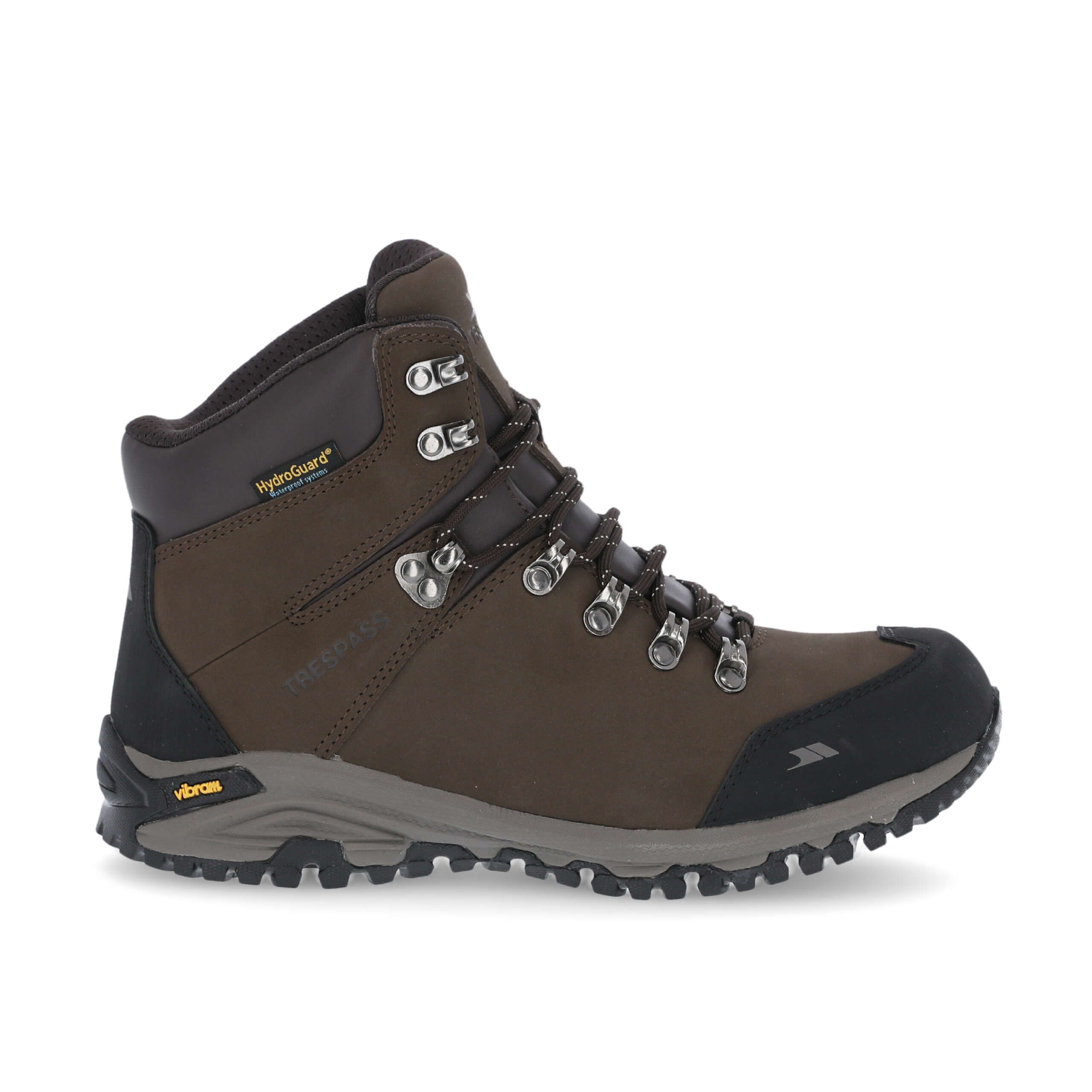 Photos - Trekking Shoes Trespass Womens Waterproof Vibram Walking Boots Baylin Brown BO FAFOBOTR0004BRN41 
