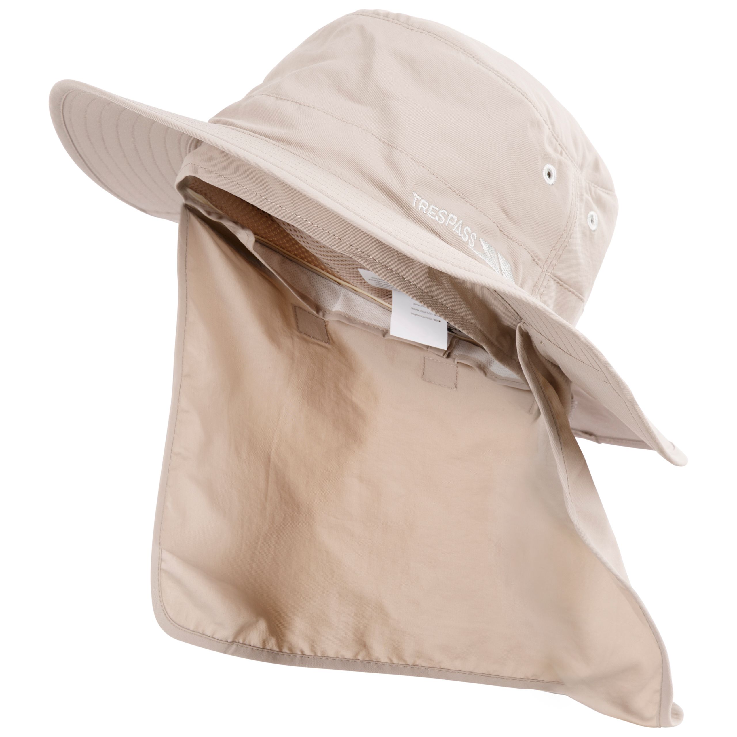 Trespass Unisex Beige Quick Dry Bucket Hat Bearing