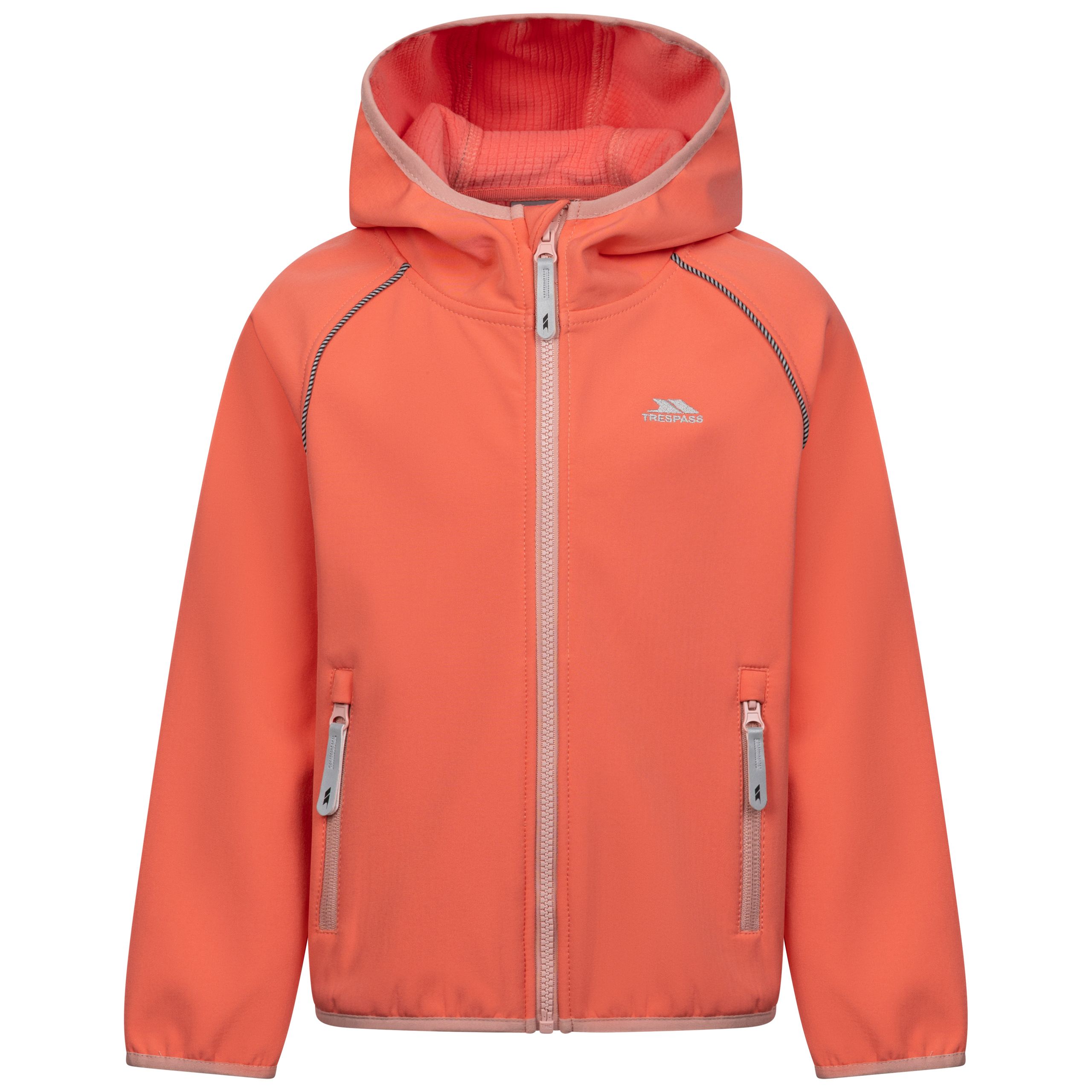 Trespass Unisex Kids Orange Kids Softshell Jacket Belmoon
