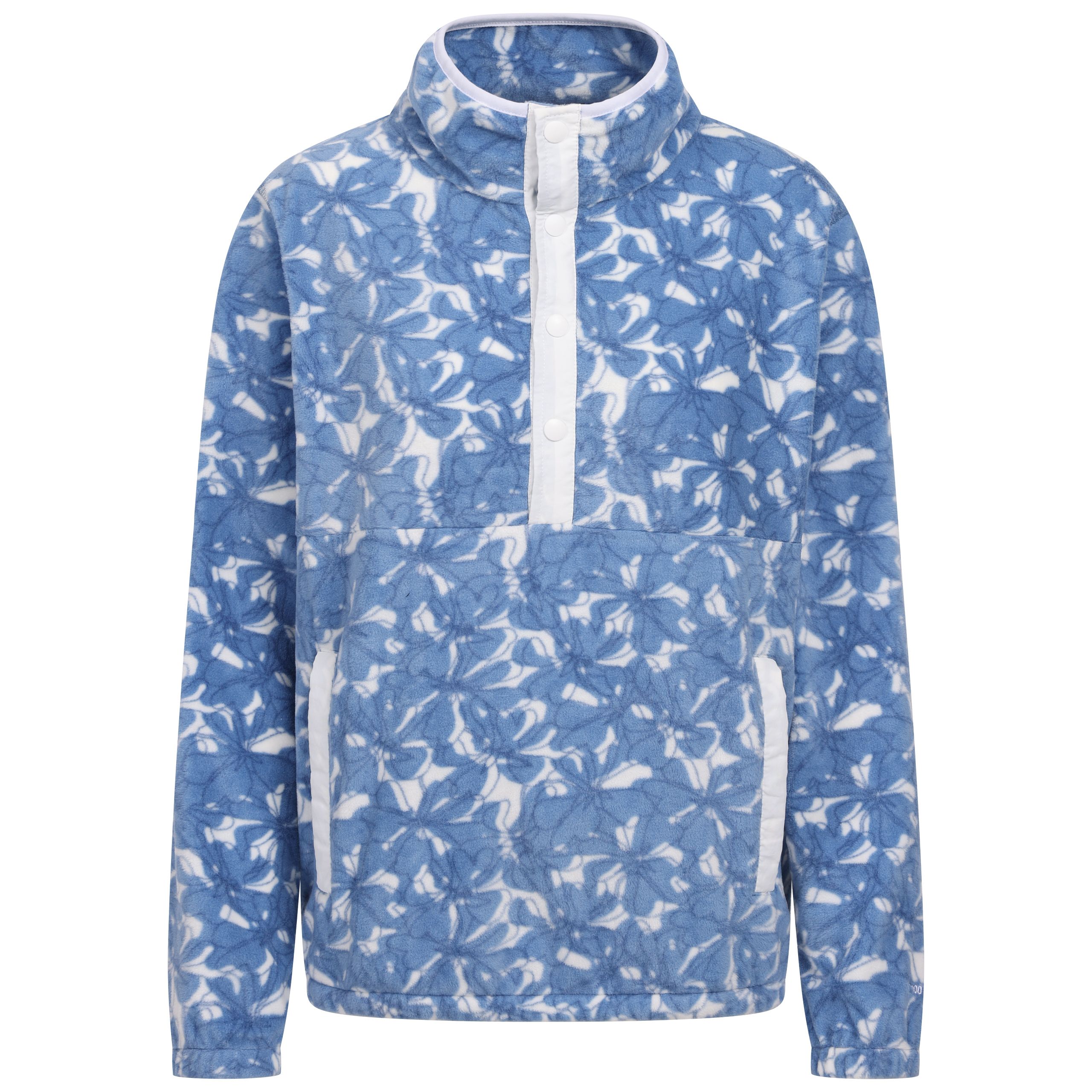 Trespass Women's Blue Printed Microfleece Breker