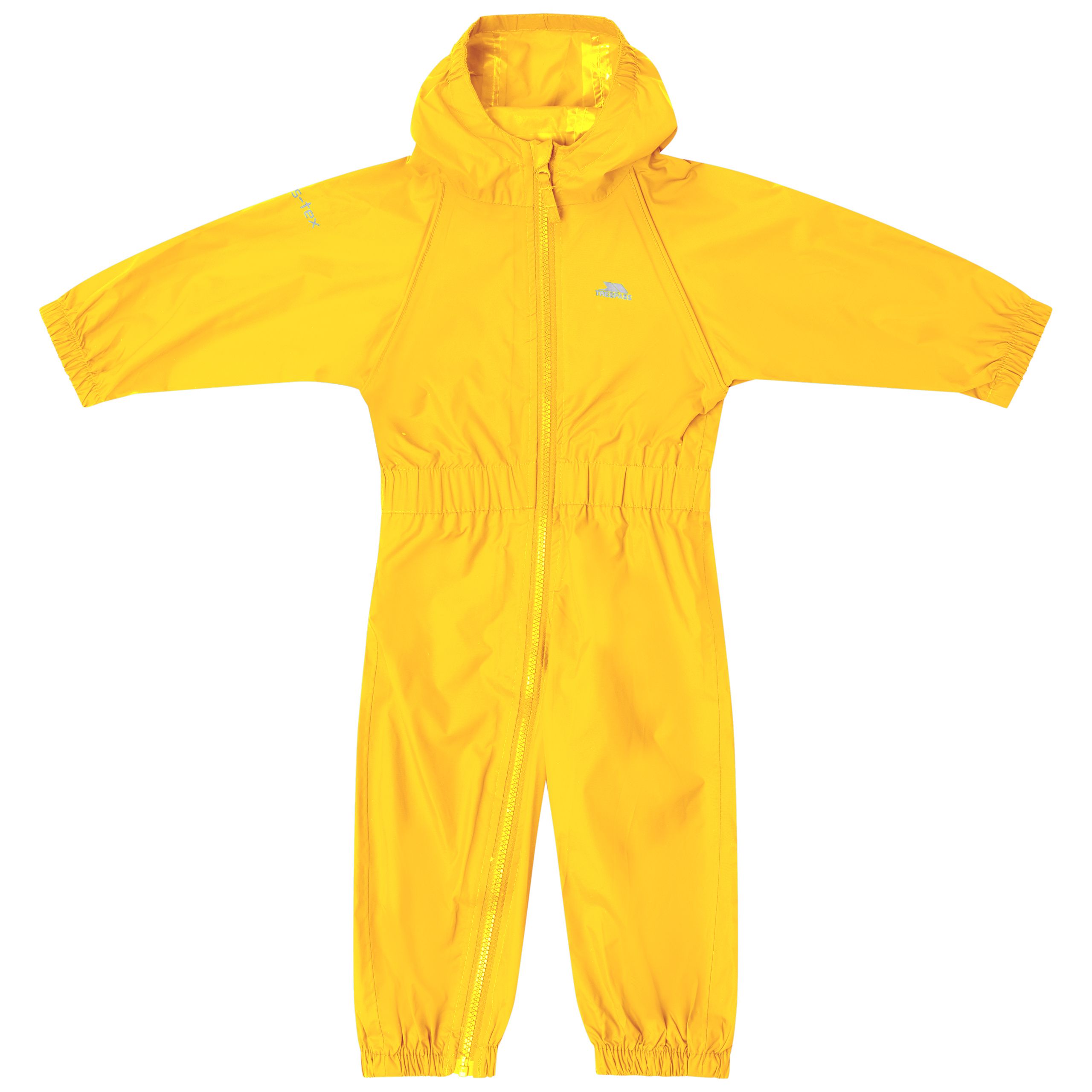 Trespass   Babies Rain Suit Button Yellow 6/12