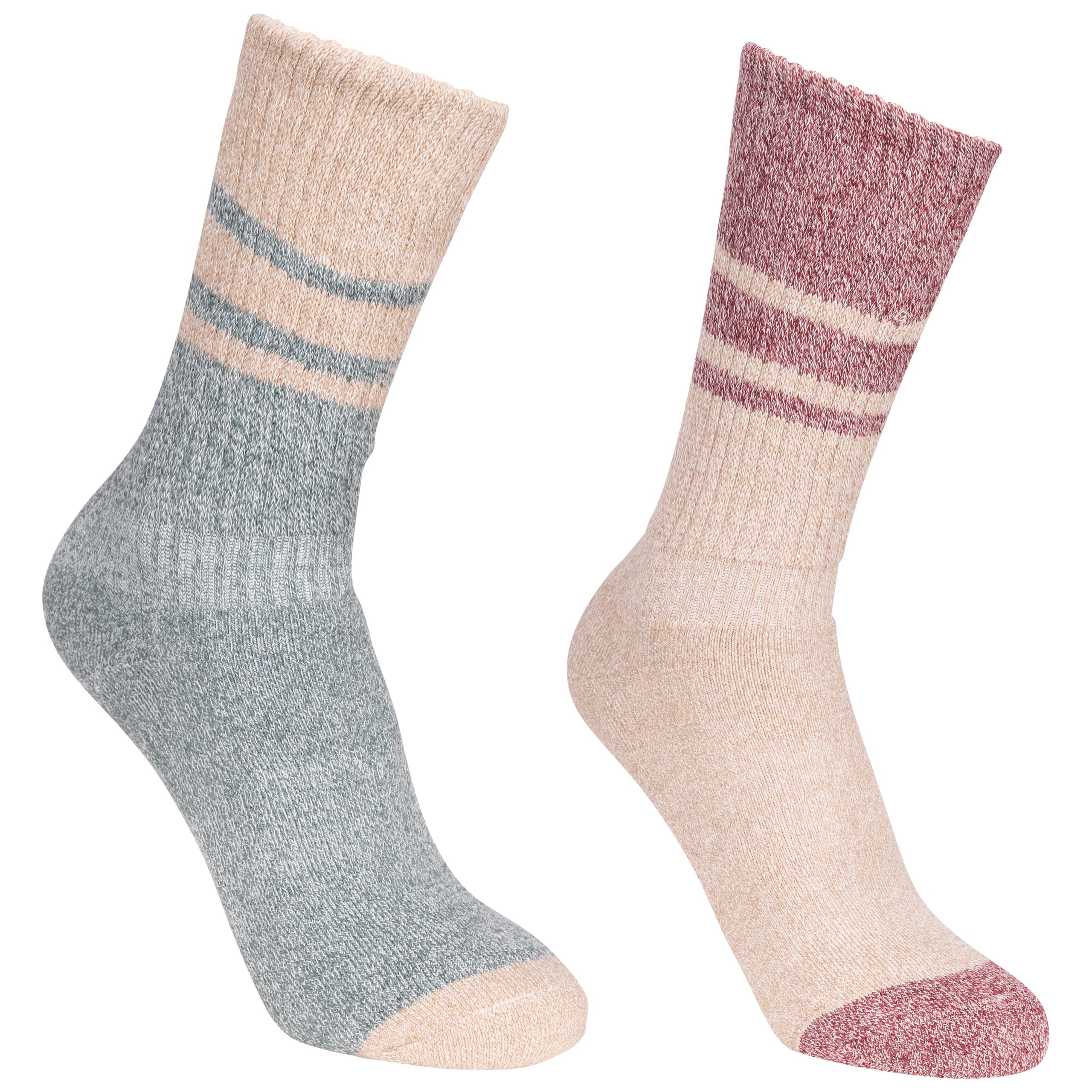 Trespass Women's Anti-Blister Walking Socks Hadley Multi 6/9
