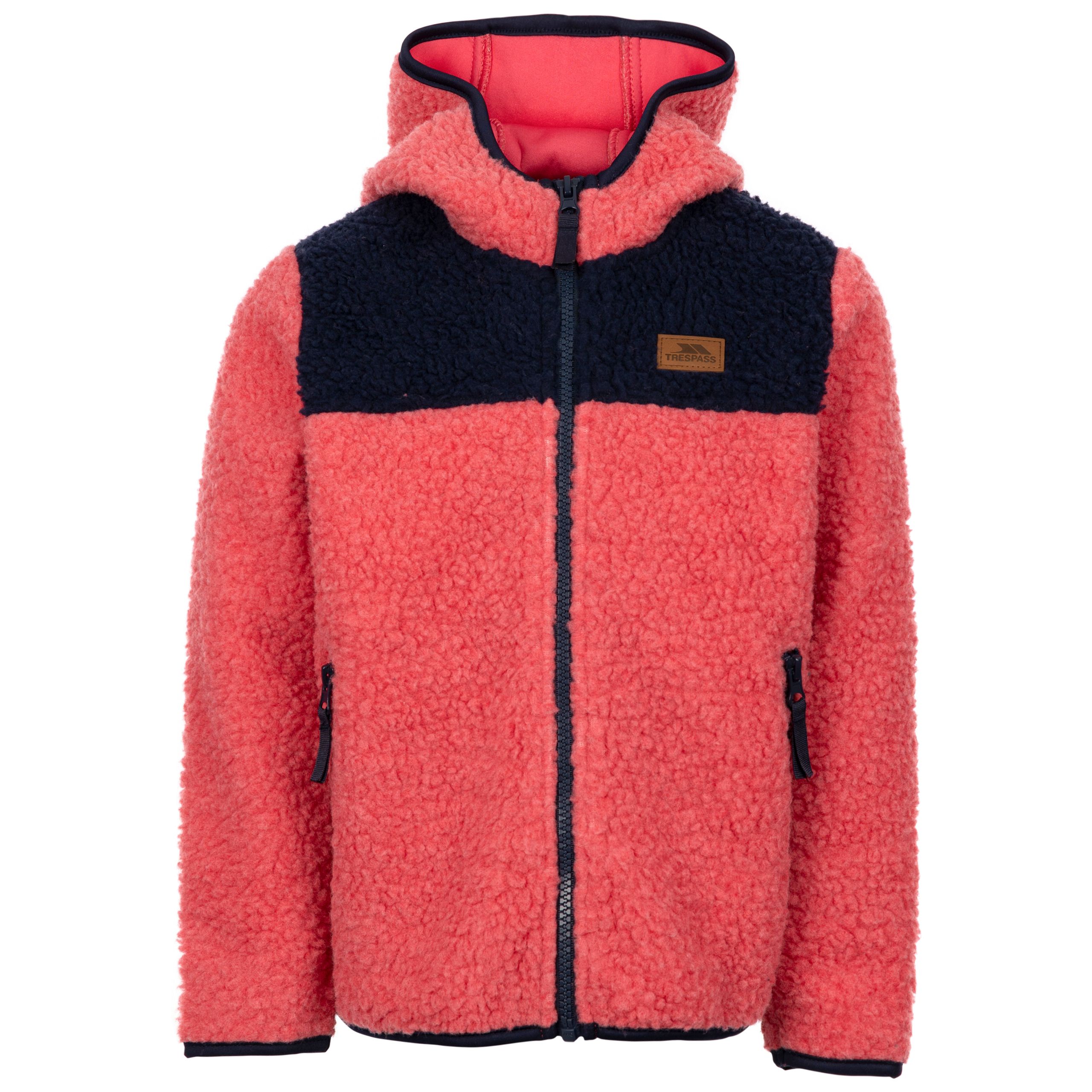 Trespass Unisex Kids Red Kids Fleece Lindenn