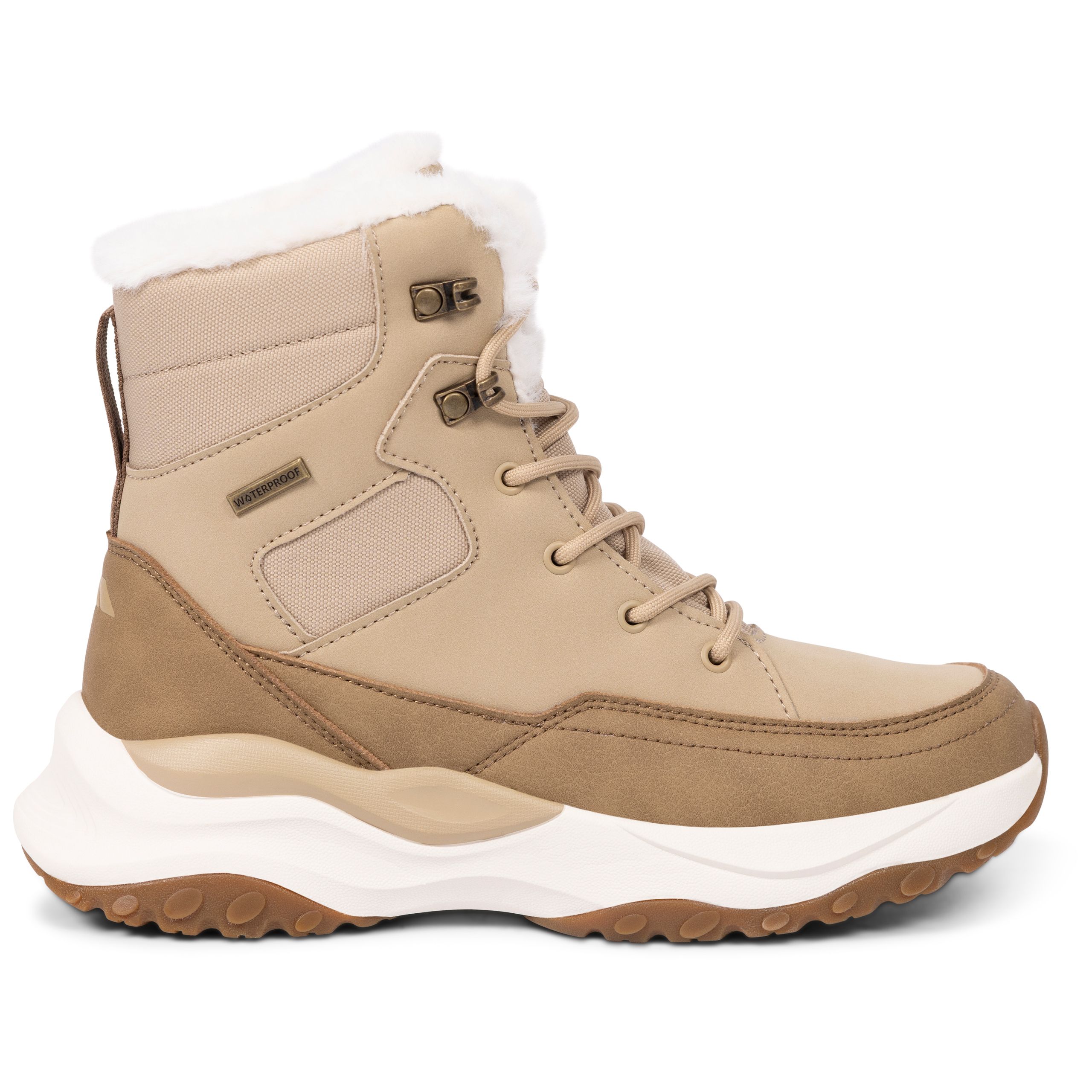 Trespass Women's Beige Snow Boots Nadine