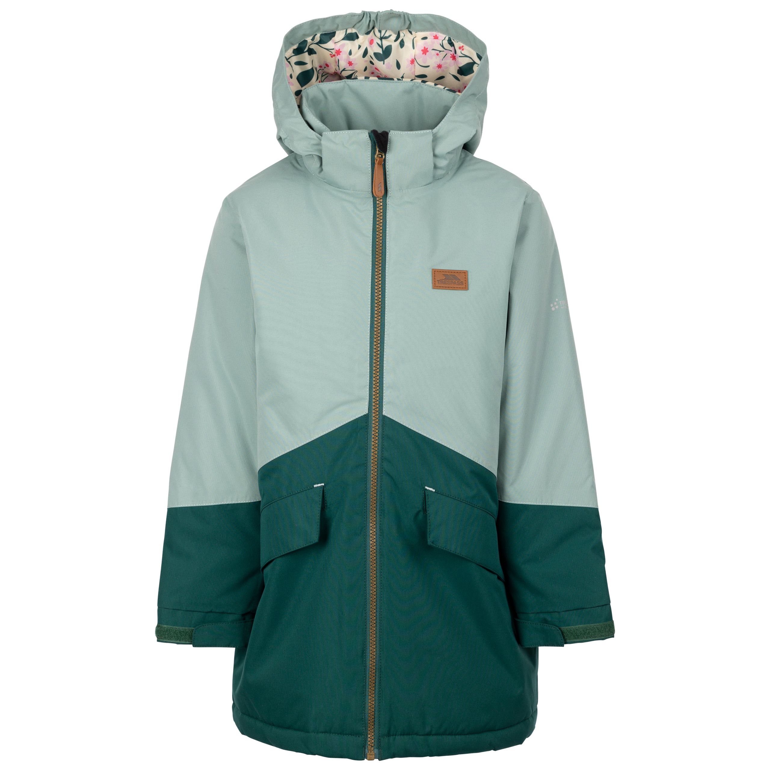 Trespass Unisex Kids Blue Kids Padded Waterproof Jacket Oleta