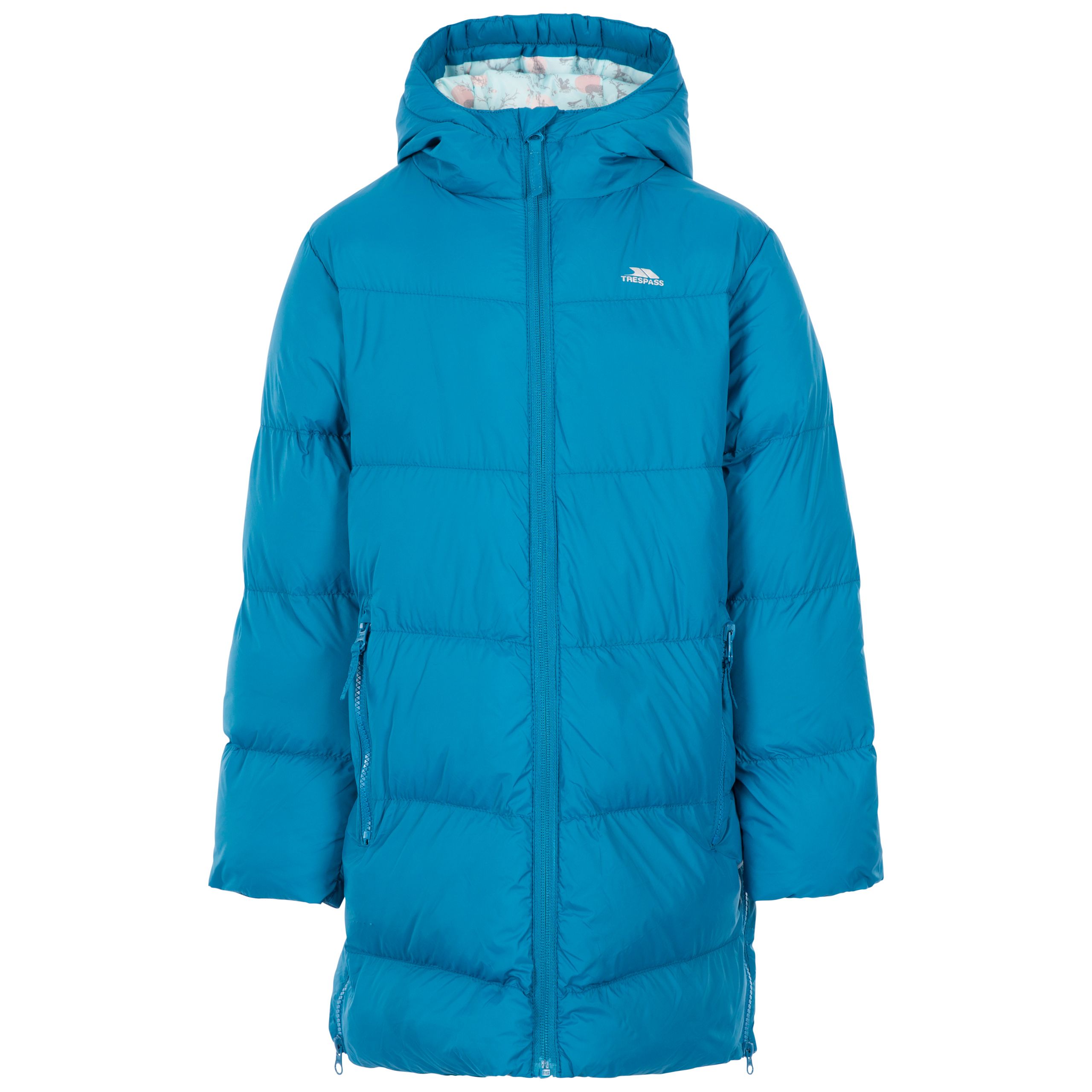 Trespass Girls  Padded Jacket Pleasing Teal 7/8