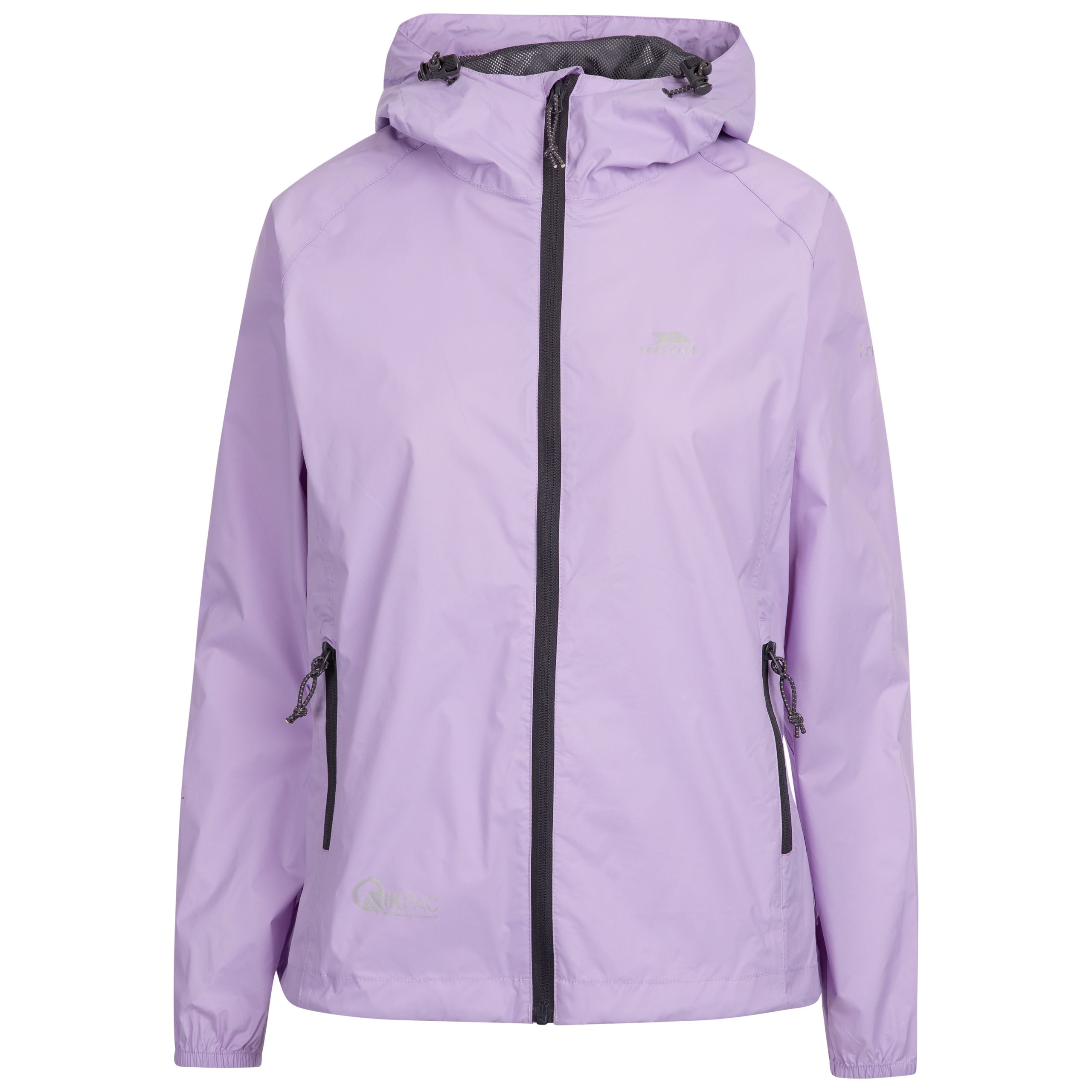 Trespass Women's Blue Waterproof Packaway Jacket Qikpac