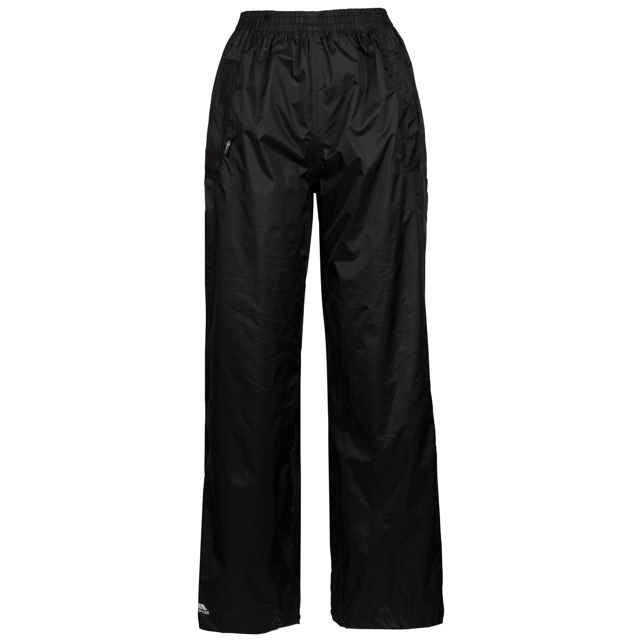 Trespass Women's Packaway Trousers Qikpac Pant Black Size 18