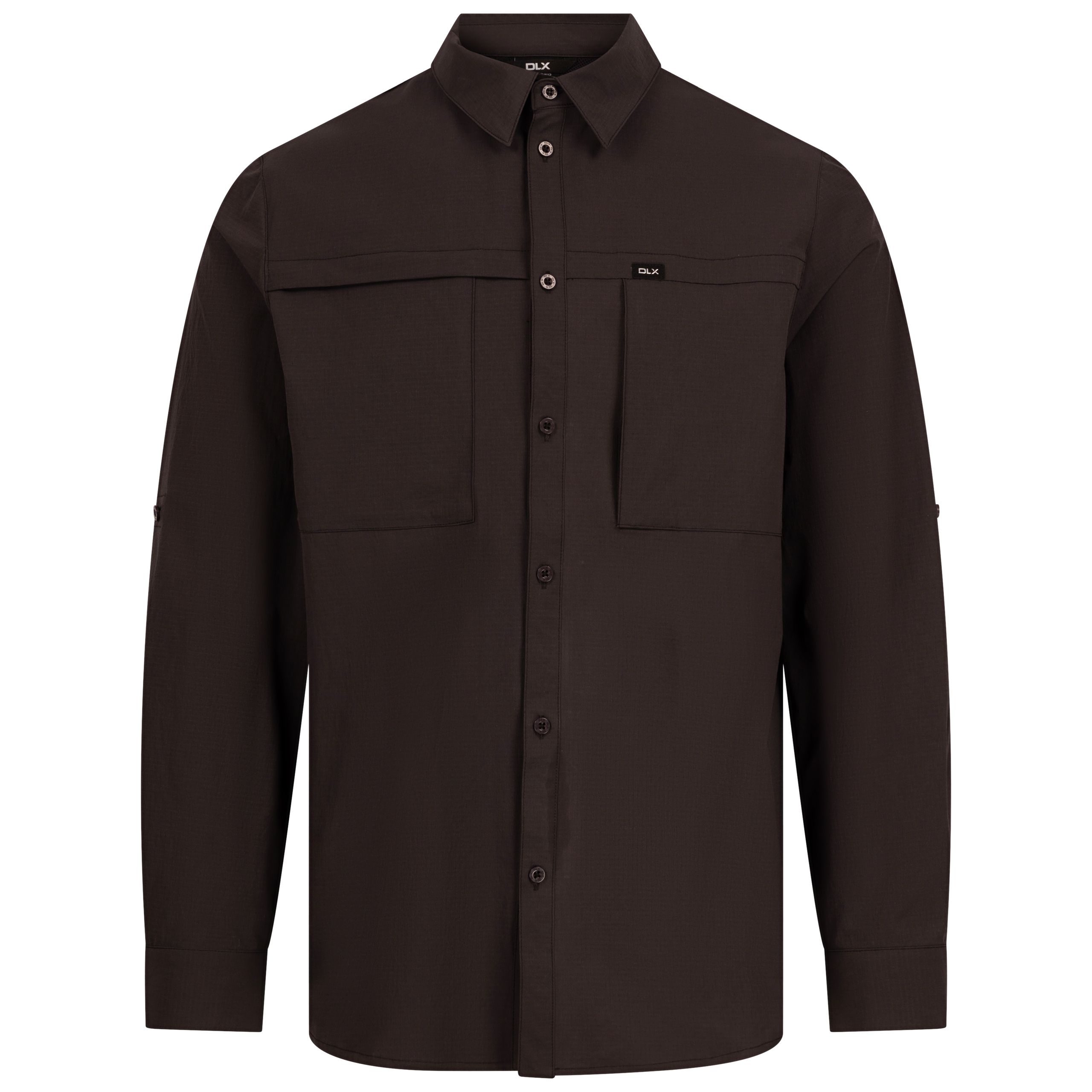 Dlx Men's Grey Quick Dry Polo Shirt Santiago