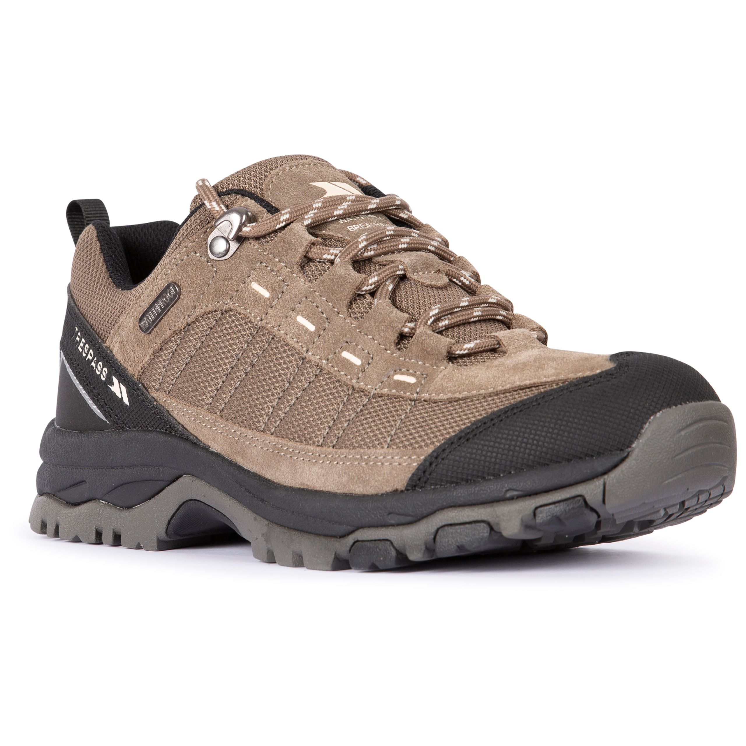 Trespass Women's Walking Shoes Scree Tan Size 4