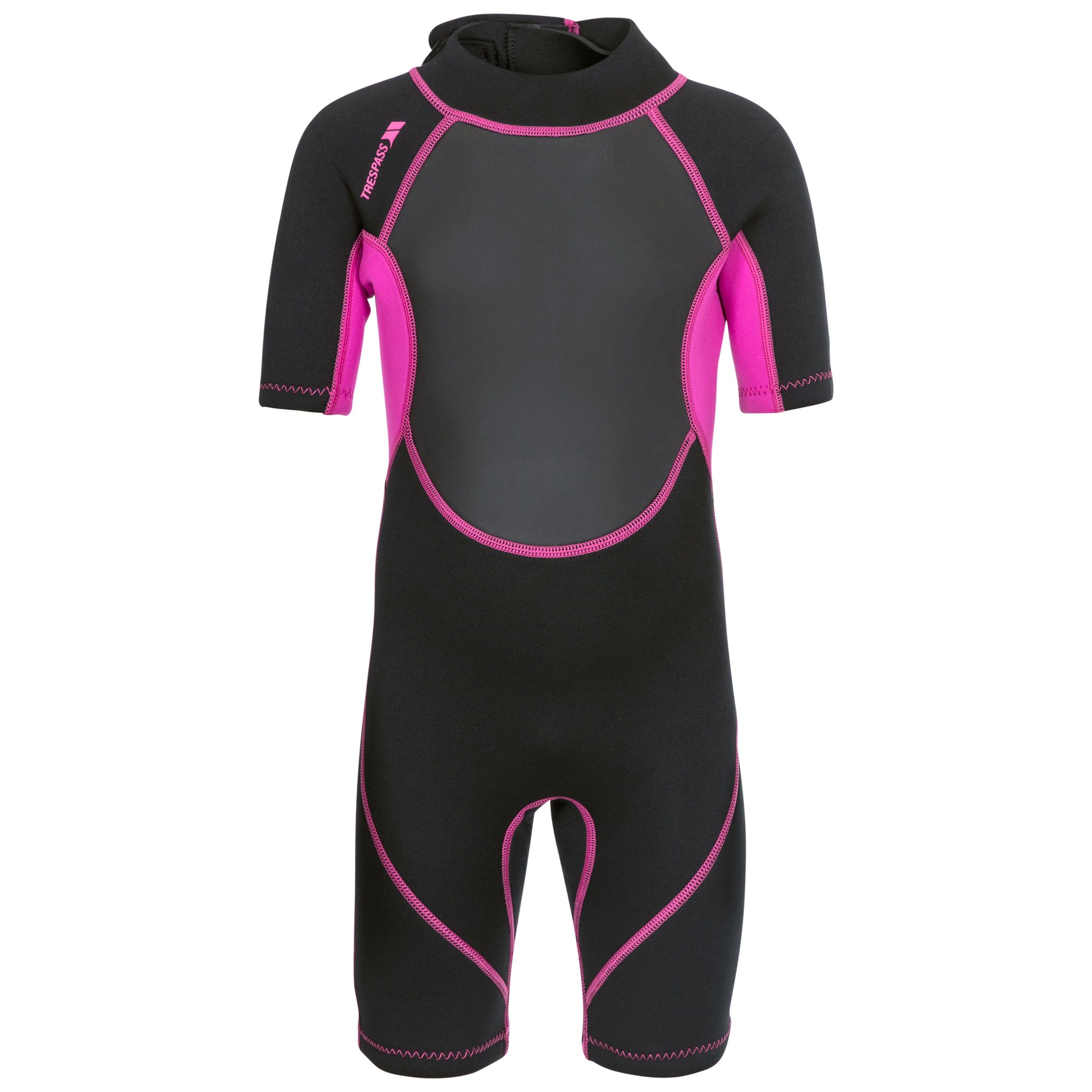 Trespass Girls  Wetsuit Astor Black 11/12