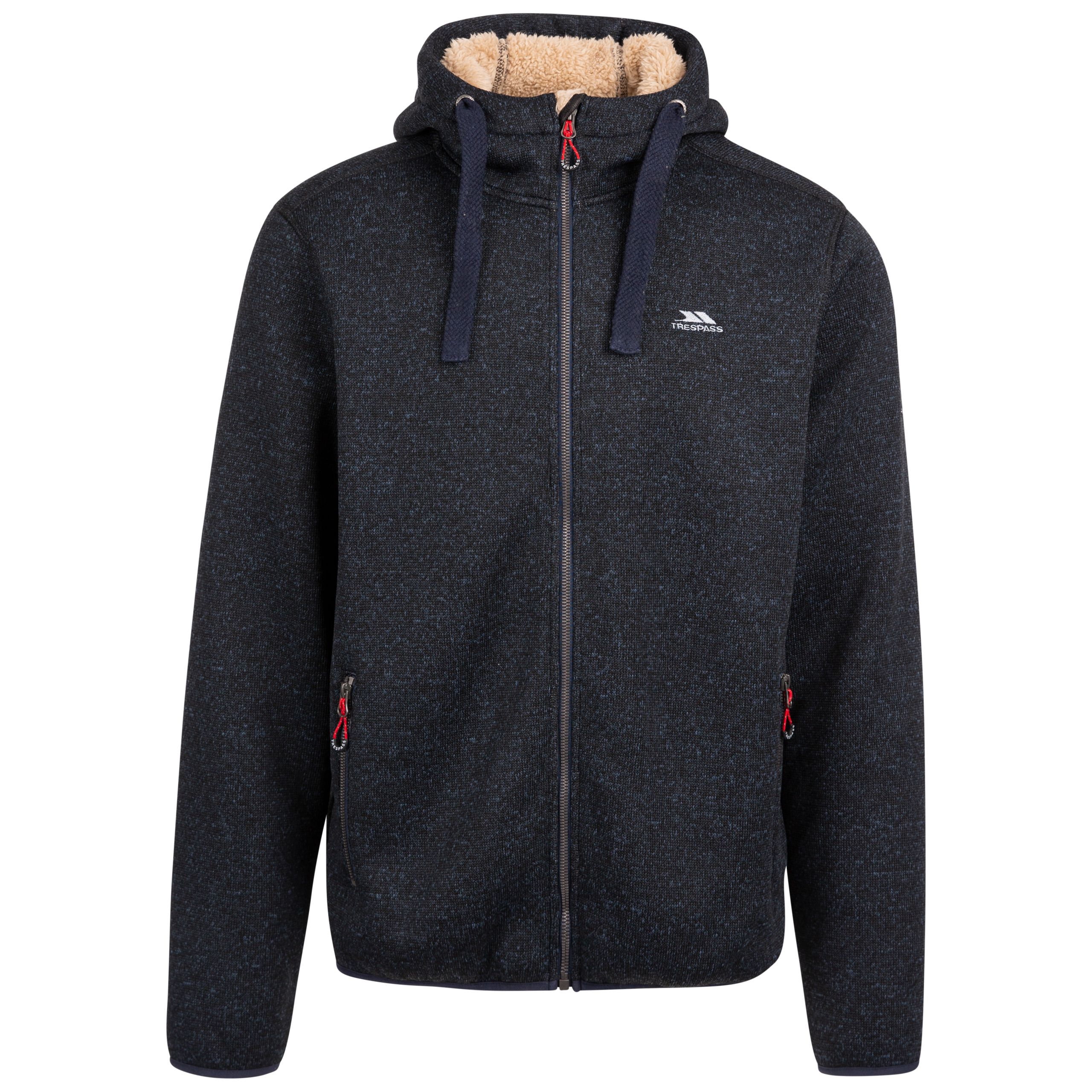 Trespass Men's Navy Fleece Hoodie Tableypipe Xxl