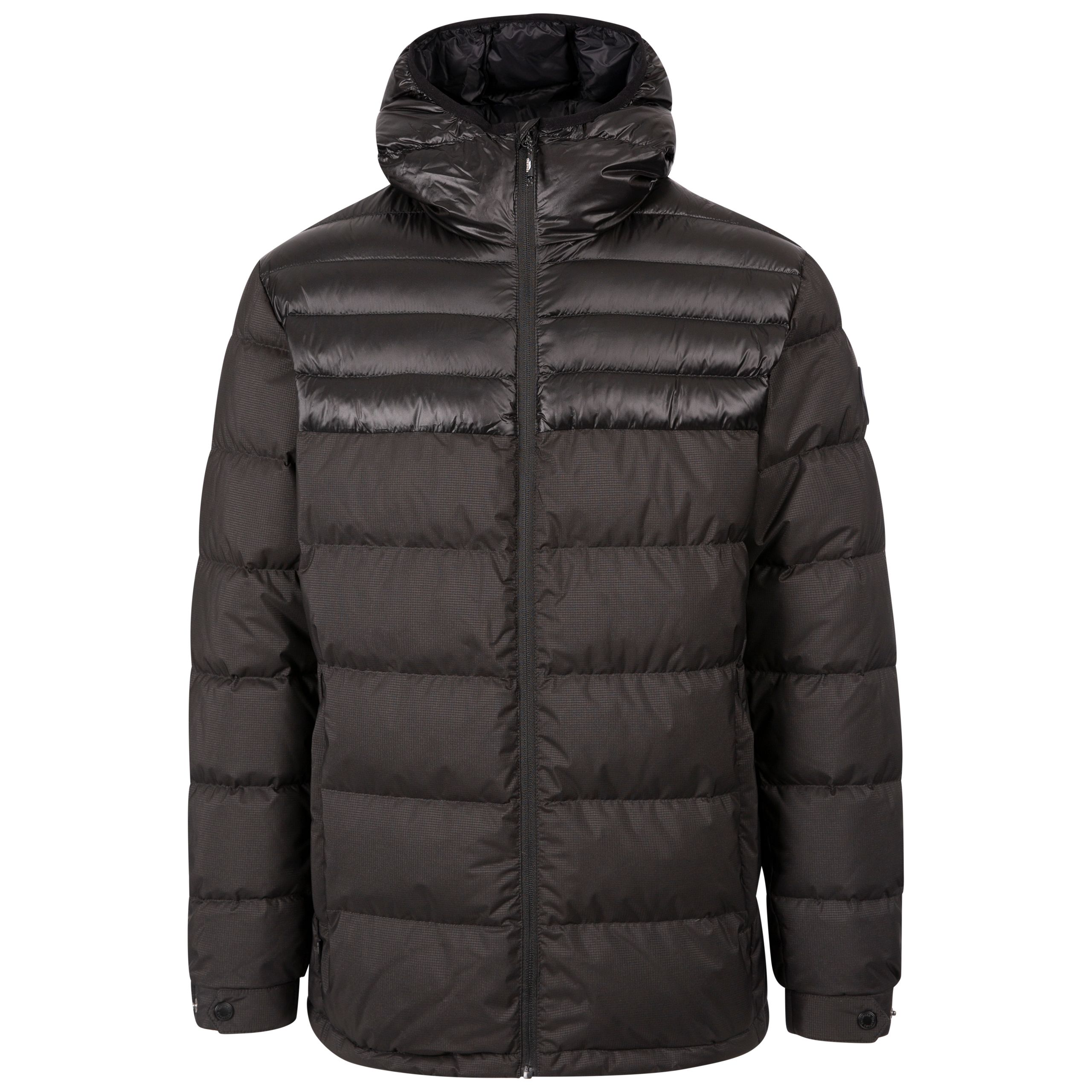 Trespass Men's Down Jacket Tacker Black Medium
