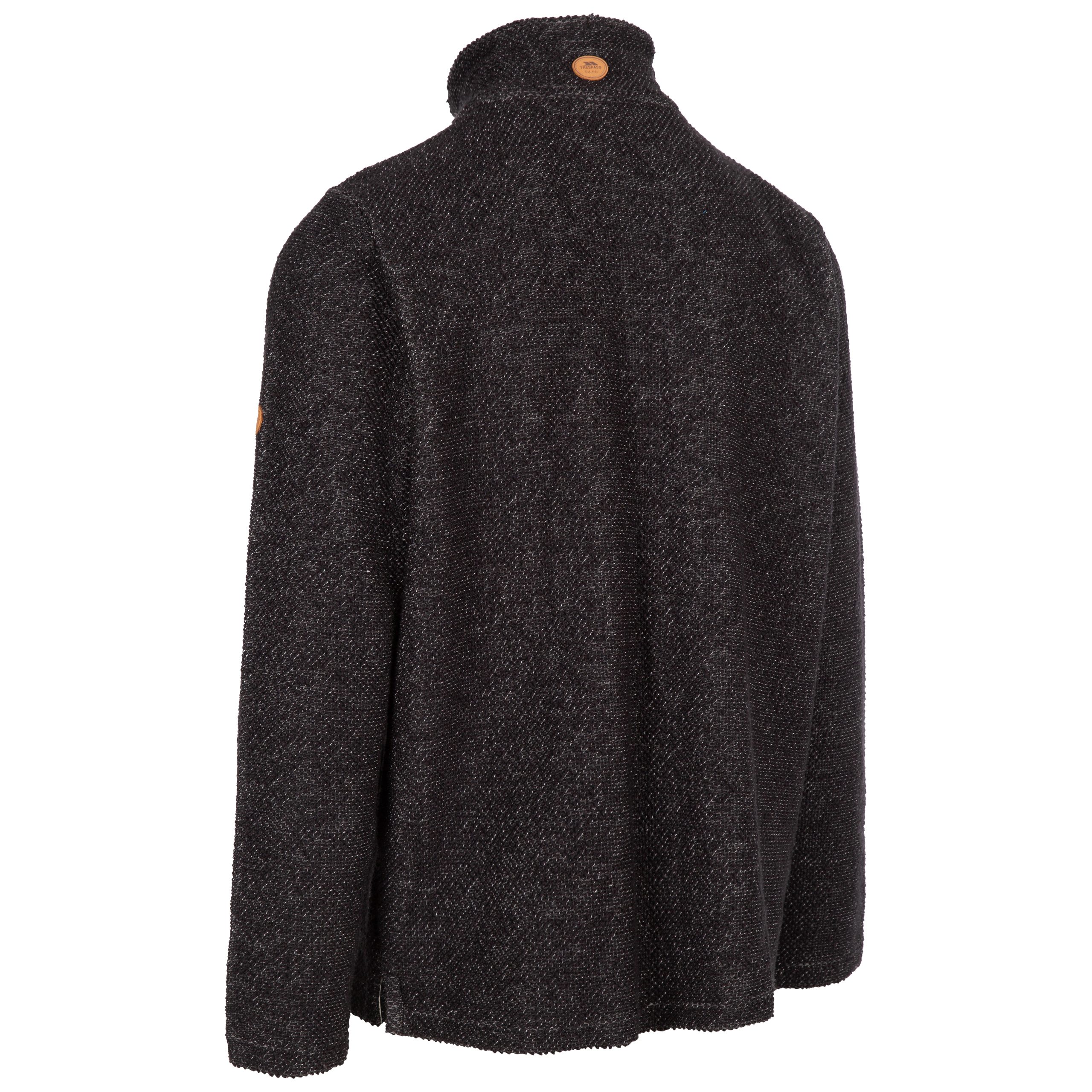 Trespass Felpa Uomo Maglia Casual 1/2 Zip Falmouthfloss - Foto 9 di 17