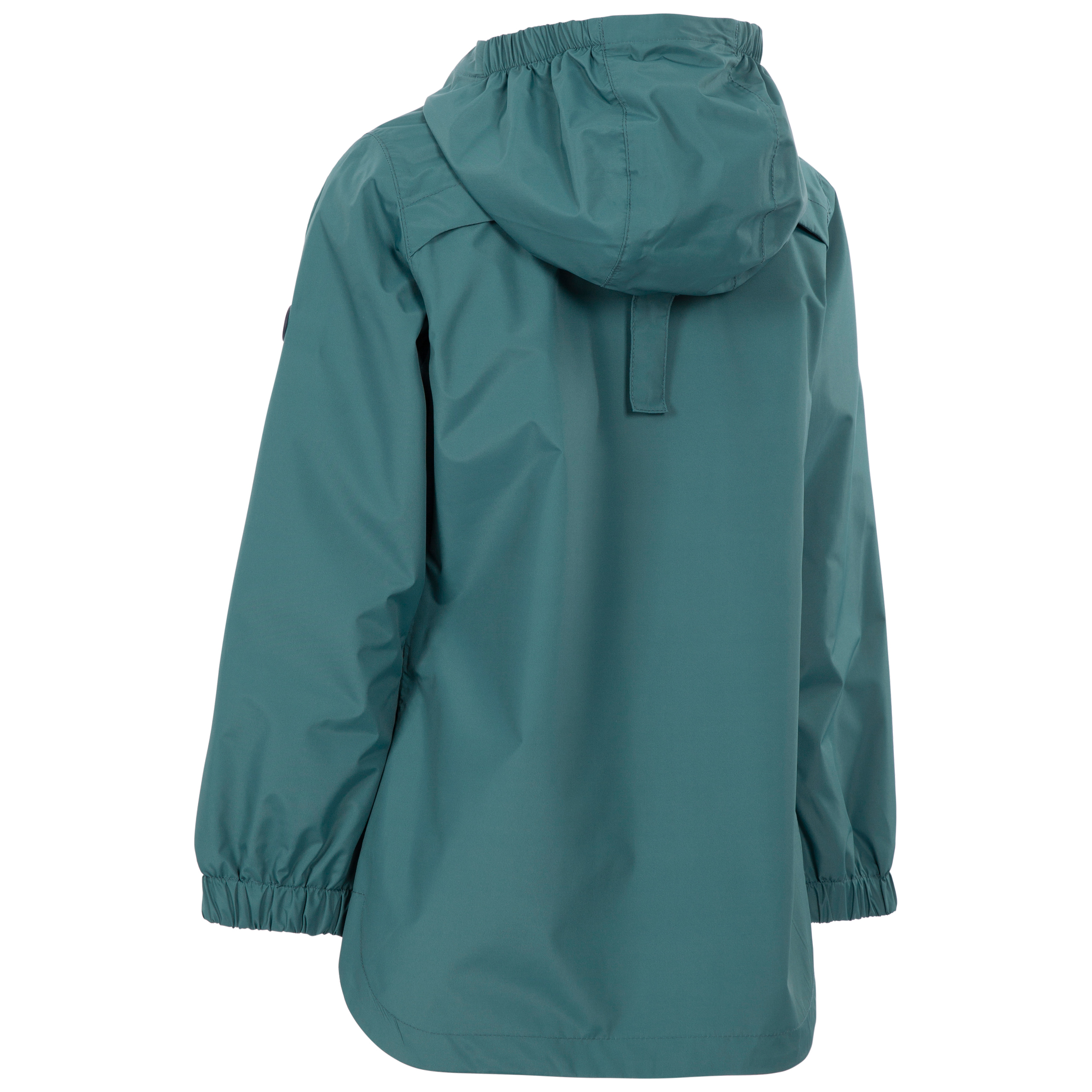 Trespass Girls Waterproof Windproof Hooded Long Jacket Flourish - Picture 5 of 5
