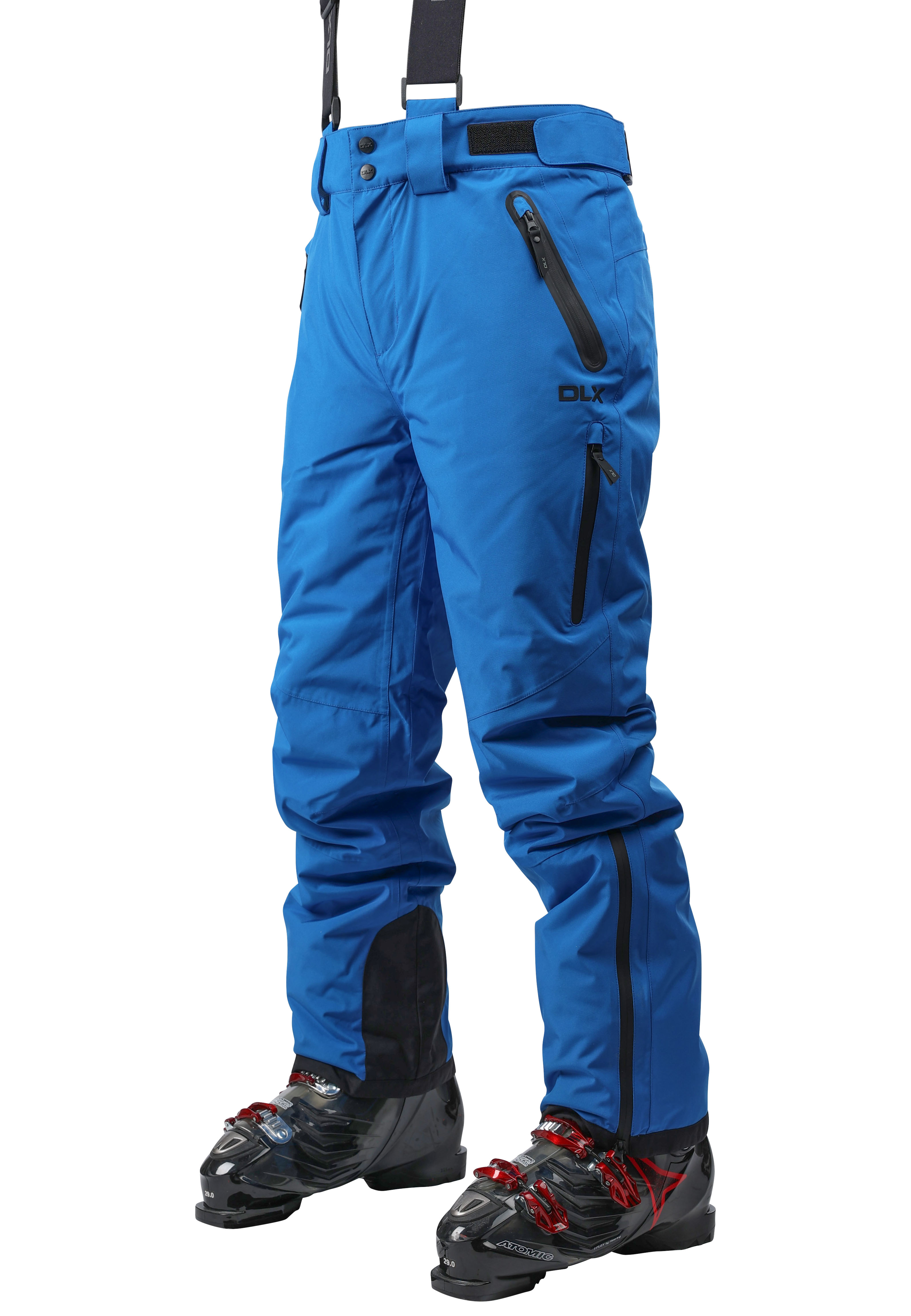DLX Mens Ski Trousers Salopettes Detachable Braces Kristoff II eBay